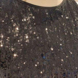 Black banana republic party top sleeveless